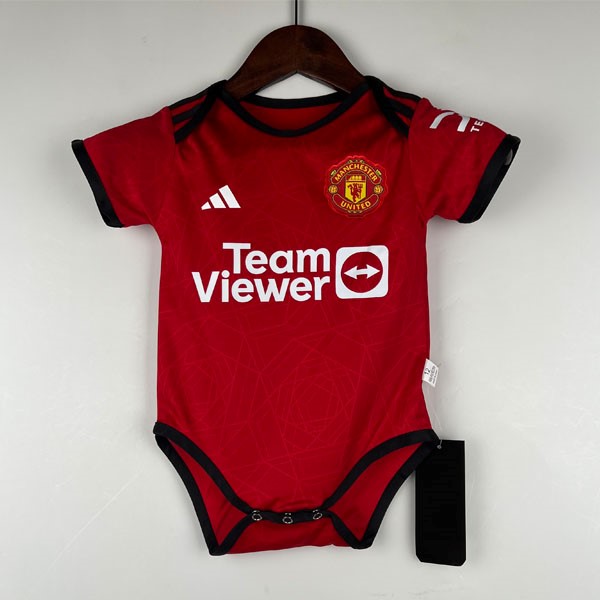 Camiseta Manchester United Primera equipo Bebé 2023-24